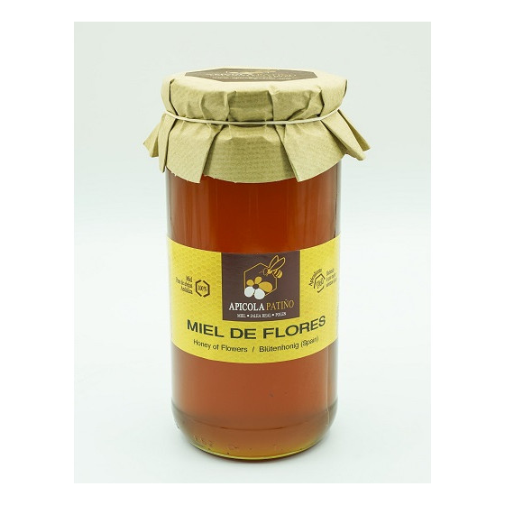 MIEL DE FLORES 1 KILO APICOLA PATIÑO