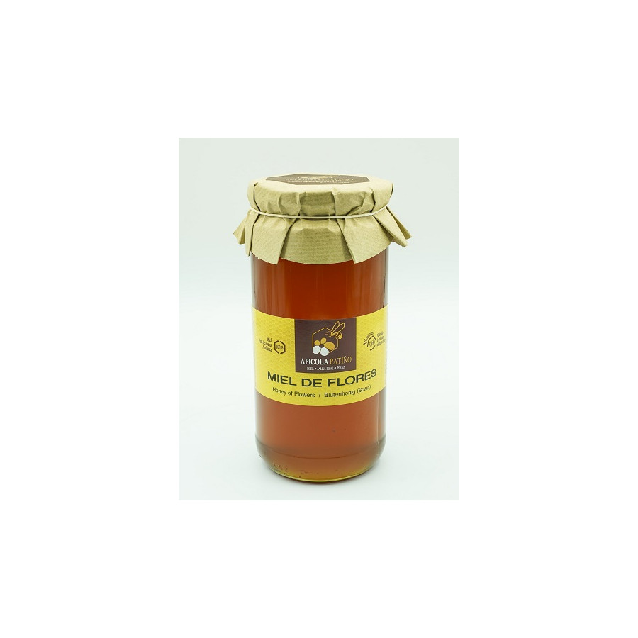 MIEL DE FLORES 1 KILO APICOLA PATIÑO