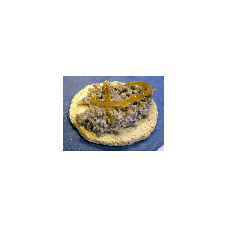 ACEITUNA VERDE TAPENADE ECOLÓGICO 120g CONTIGO CONSERVAS ARTESANALES