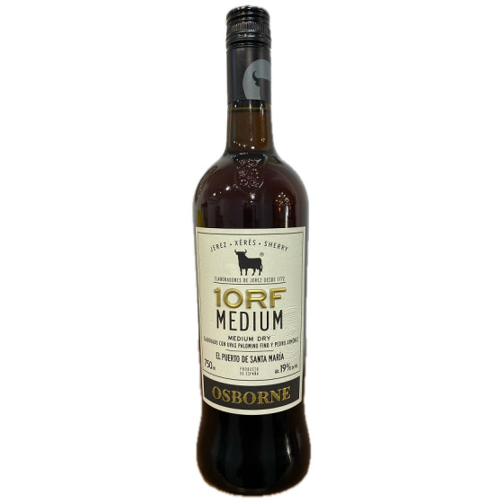 VINO 10RF MEDIUM DE ORBORNE VINO DE JEREZ SEMIDULCE CON CRIANZA EN SOL