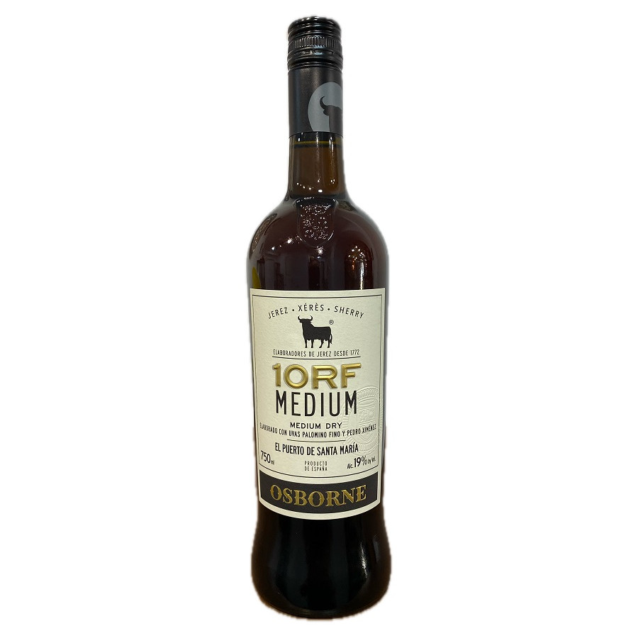 VINO 10RF MEDIUM DE ORBORNE VINO DE JEREZ SEMIDULCE CON CRIANZA EN SOL