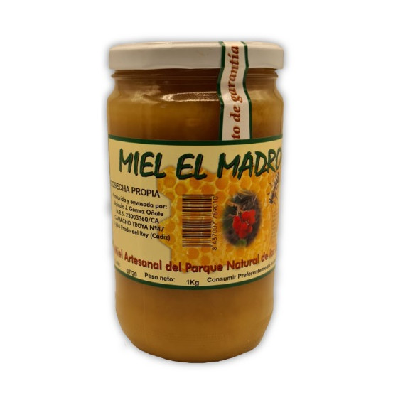MIEL EL MADROÑO MIL FLORES 500g SIERRA DE GRAZALEMA