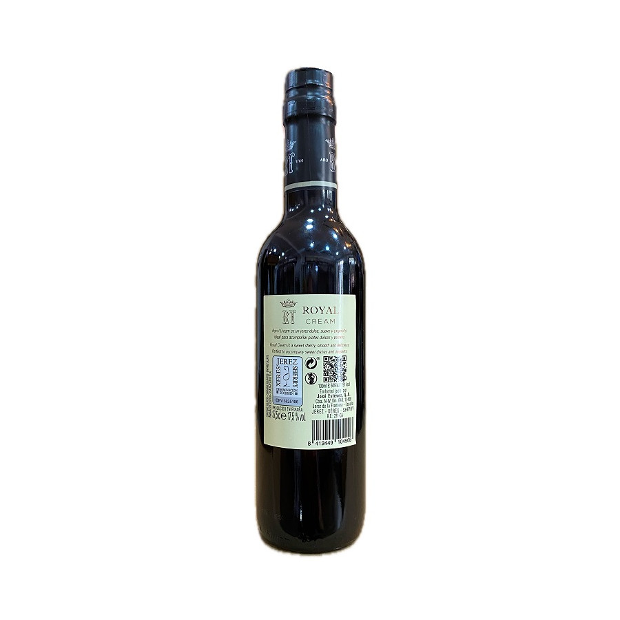 ROYAL CREAM 37,5 CL MARQUÉS DEL REAL TESORO VINO CREAM DE JEREZ, MEZCL