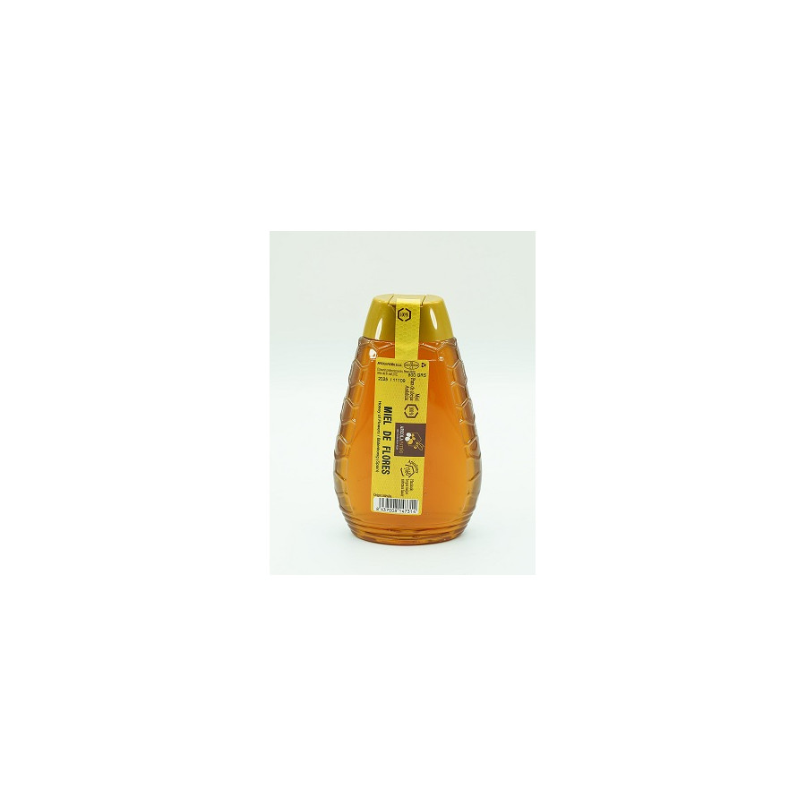 MIEL DE FLORES 500g ANTIGOTEO APICOLA PATIÑO