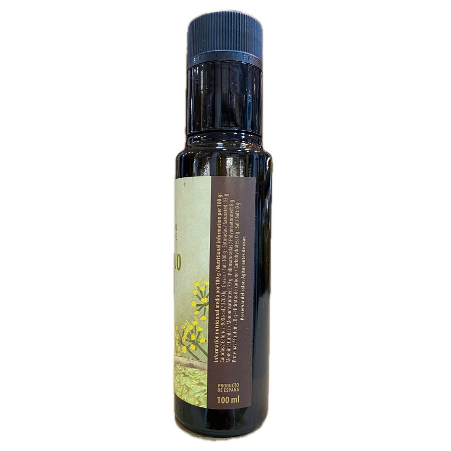 ACEITE DE OLIVA VIRGEN EXTRA CON HINOJO OLEUM VIRIDE 100ML – ZAHARA DE