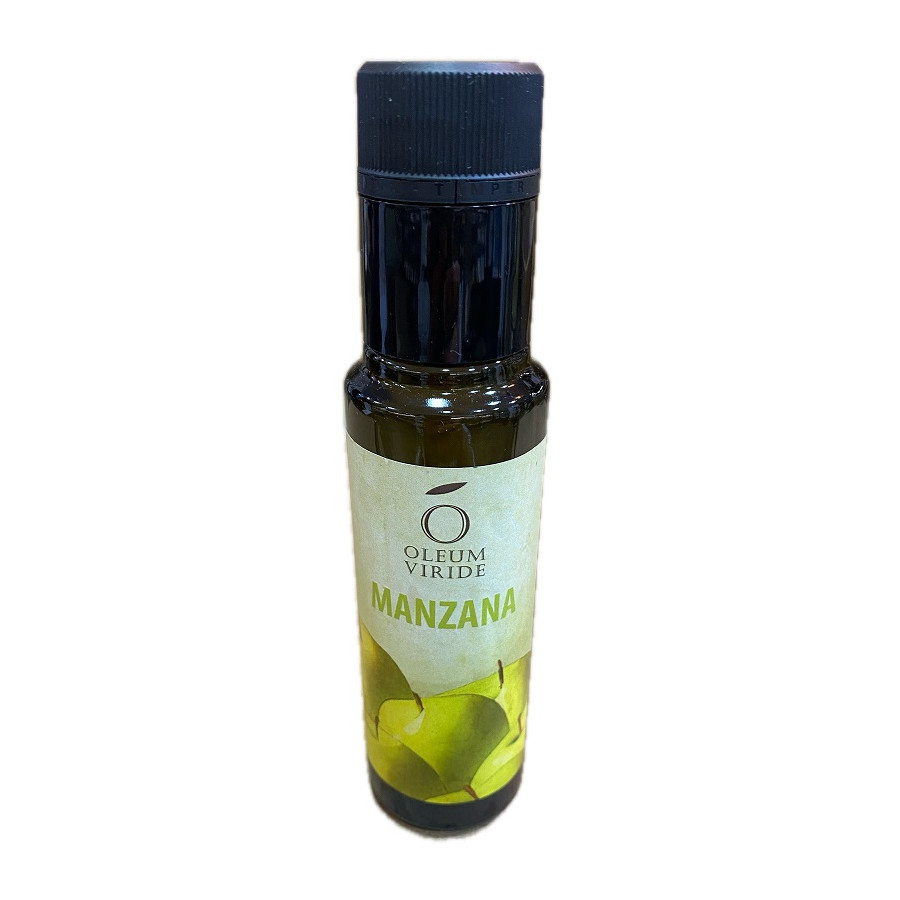 ACEITE DE OLIVA VIRGEN EXTRA CON MANZANA OLEUM VIRIDE 100ML – ZAHARA D