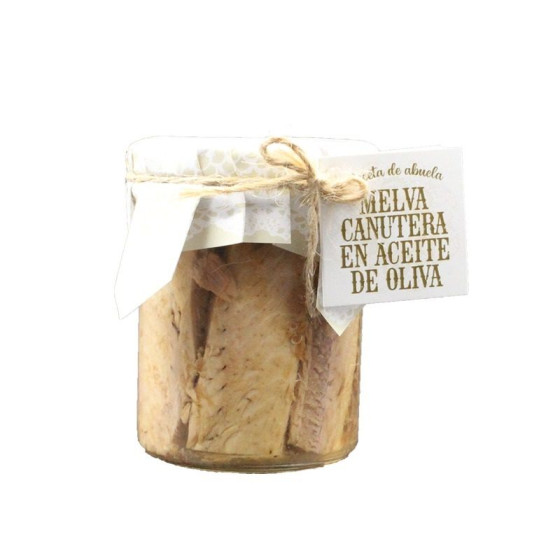 MELVA CANUTERA EN ACEITE DE OLIVA TARRO 200gr. FELISA GOURMET BARBATE