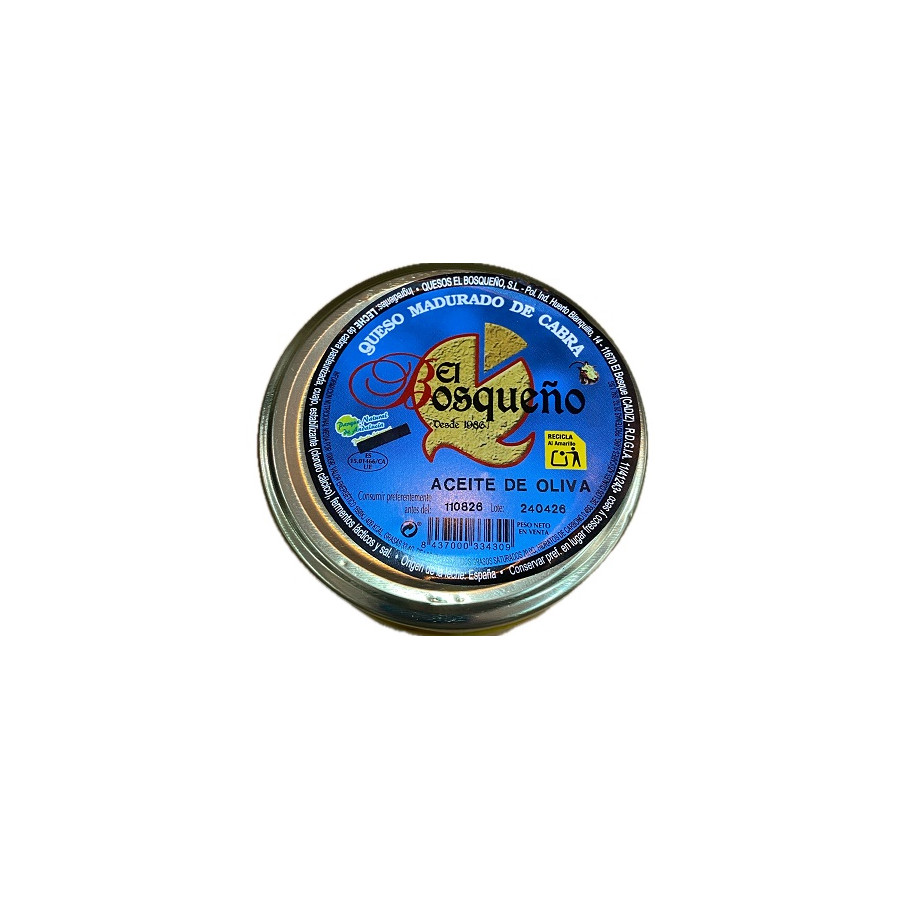 TAQUITOS DE QUESO DE CABRA EN ACEITE DE OLIVA 250G EL BOSQUEÑO EL BOSQ