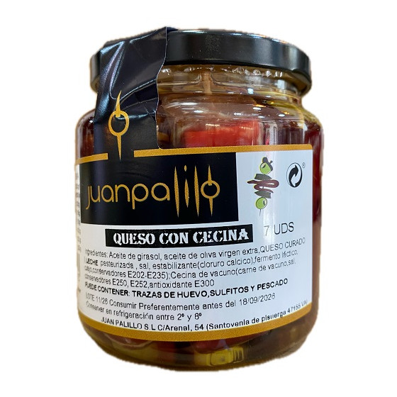 BANDERILLAS DE QUESO CON CECINA 7 UNIDADES –  (SANTOVENIA DE PISUERGA)