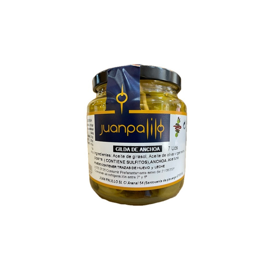 GILDAS DE ANCHOA TRADICIONALES 7 UNIDADES – (SANTOVENIA DE PISUERGA)
