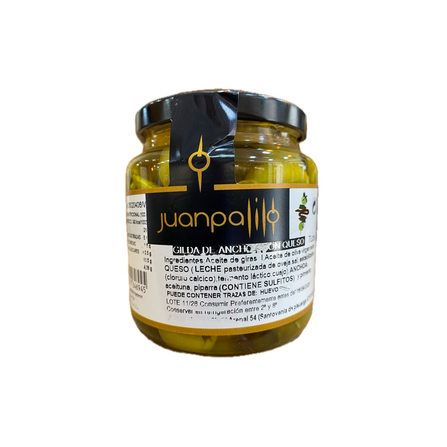 GILDAS DE ANCHOA CON QUESO 7 UNIDADES – (SANTOVENIA DE PISUERGA)