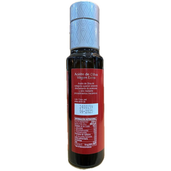 BOTELLA 100 ml ALMAOLIVA ARBEQUINO ALMAZARAS DE LA SUBBÉTICA
