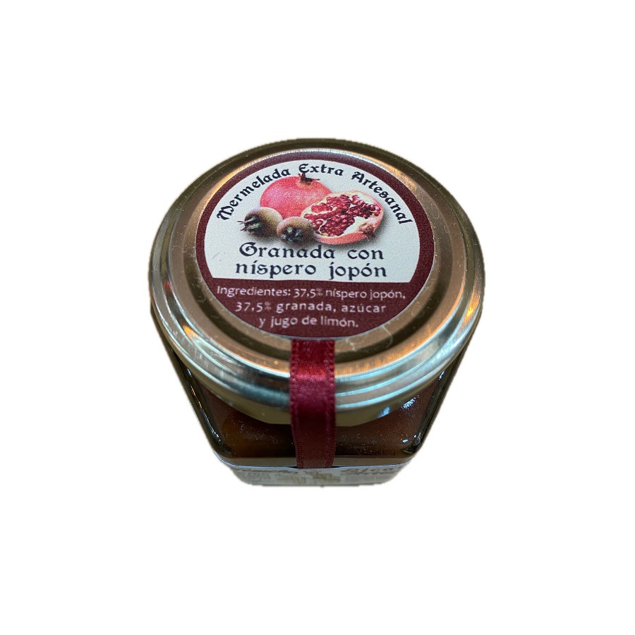 MERMELADA DE GRANADA CON NÍSPERO JOPÓN GRAZALEMEÑOS 120G RECETA ARTESA