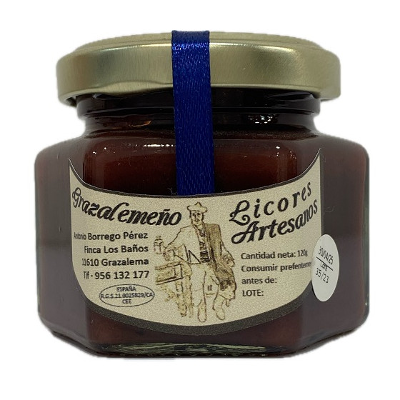 MERMELADA DE ENDRINA 120g GRAZALEMEÑOS 