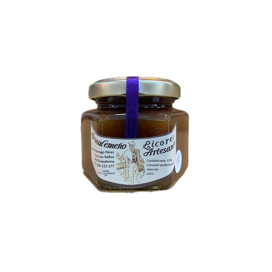 MERMELADA DE HIGO GRAZALEMEÑOS 120G ELABORACIÓN ARTESANAL DE GRAZALEMA