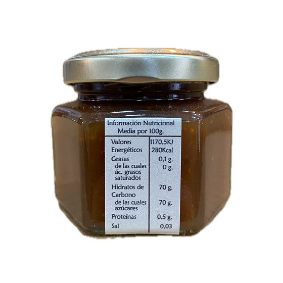 MERMELADA DE HIGO GRAZALEMEÑOS 120G ELABORACIÓN ARTESANAL DE GRAZALEMA
