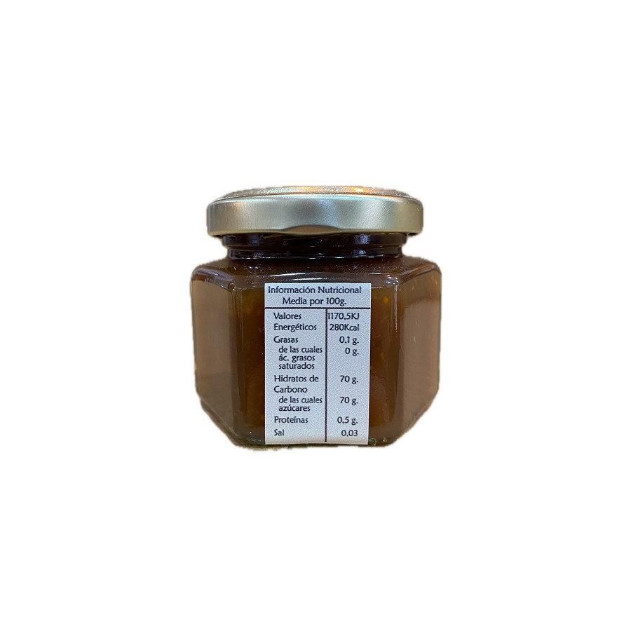MERMELADA DE HIGO GRAZALEMEÑOS 120G ELABORACIÓN ARTESANAL DE GRAZALEMA
