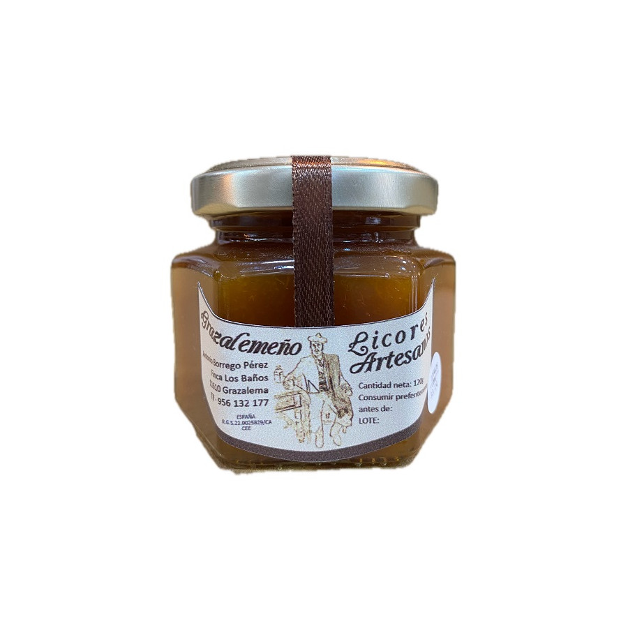 MERMELADA DE ALBARICOQUE GRAZALEMEÑOS 120G ARTESANÍA DE LA SIERRA DE G