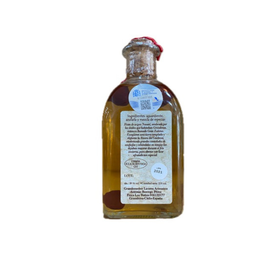 LICOR DE AZUFAIFA 250 ml. GRAZALEMEÑOS LICORES ARTESANOS