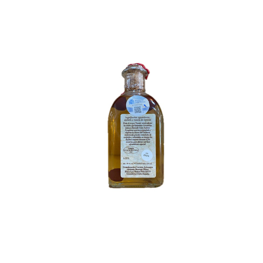 LICOR DE AZUFAIFA 250 ml. GRAZALEMEÑOS LICORES ARTESANOS
