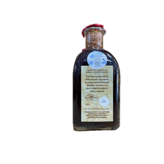 LICOR DE ARRAYÁN 250 ml. GRAZALEMEÑOS LICORES ARTESANOS