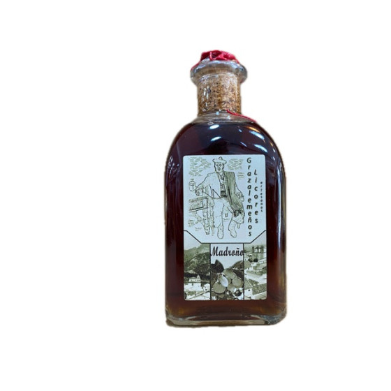 LICOR DE MADROÑO 250 ml. GRAZALEMEÑOS LICORES ARTESANOS