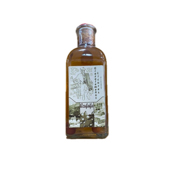LICOR DE AZUFAIFA 500 ml. GRAZALEMEÑOS LICORES ARTESANOS