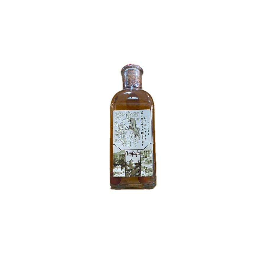 LICOR DE AZUFAIFA 500 ml. GRAZALEMEÑOS LICORES ARTESANOS