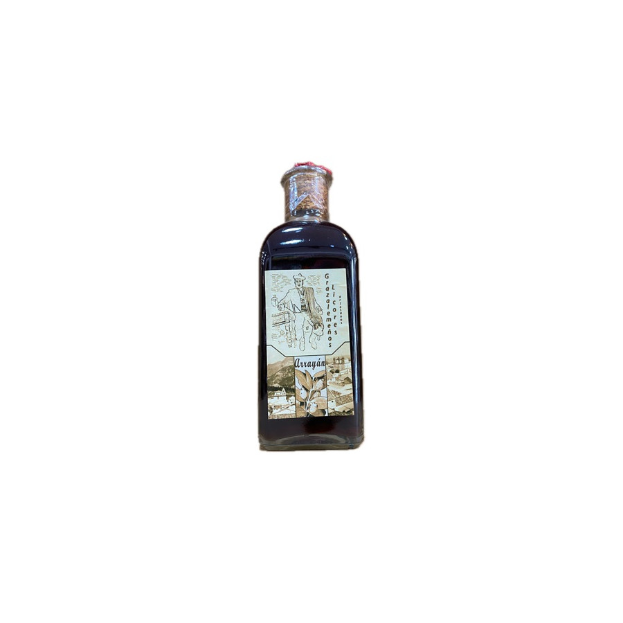 LICOR DE ARRAYÁN 500 ml. GRAZALEMEÑOS LICORES ARTESANOS