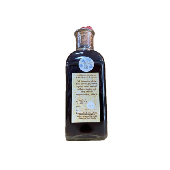 LICOR DE ARRAYÁN 500 ml. GRAZALEMEÑOS LICORES ARTESANOS