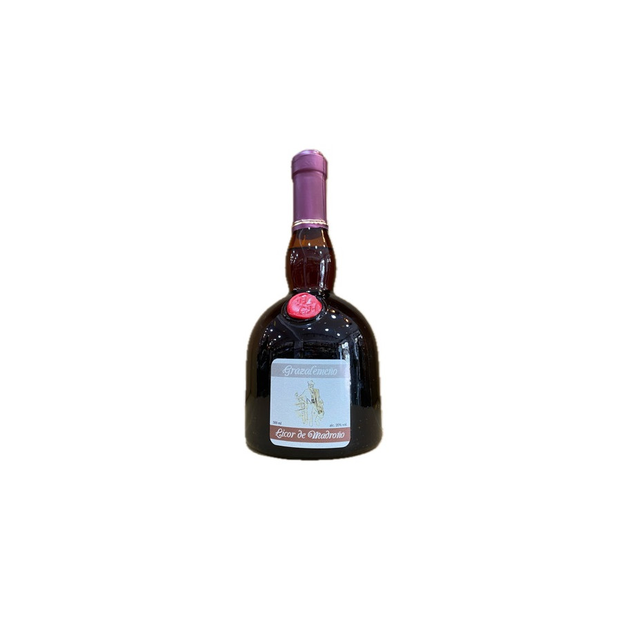 LICOR DE MADROÑO 500 ml. GRAZALEMEÑOS LICORES ARTESANOS
