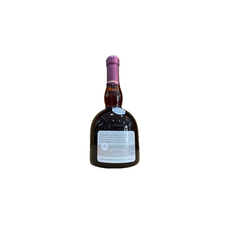 LICOR DE MADROÑO 500 ml. GRAZALEMEÑOS LICORES ARTESANOS
