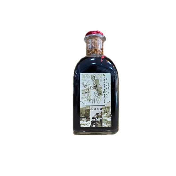 LICOR DE MORA 250 ml. GRAZALEMEÑOS LICORES ARTESANOS