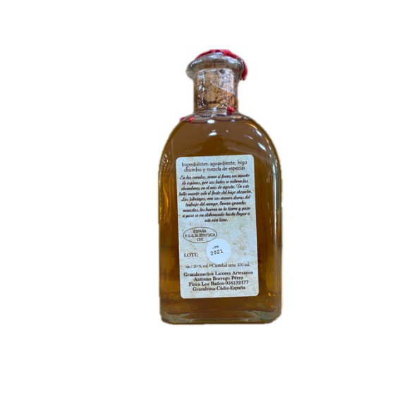 LICOS DE HIGO CHUMBO 250 ml. GRAZALEMEÑOS LICORES ARTESANOS