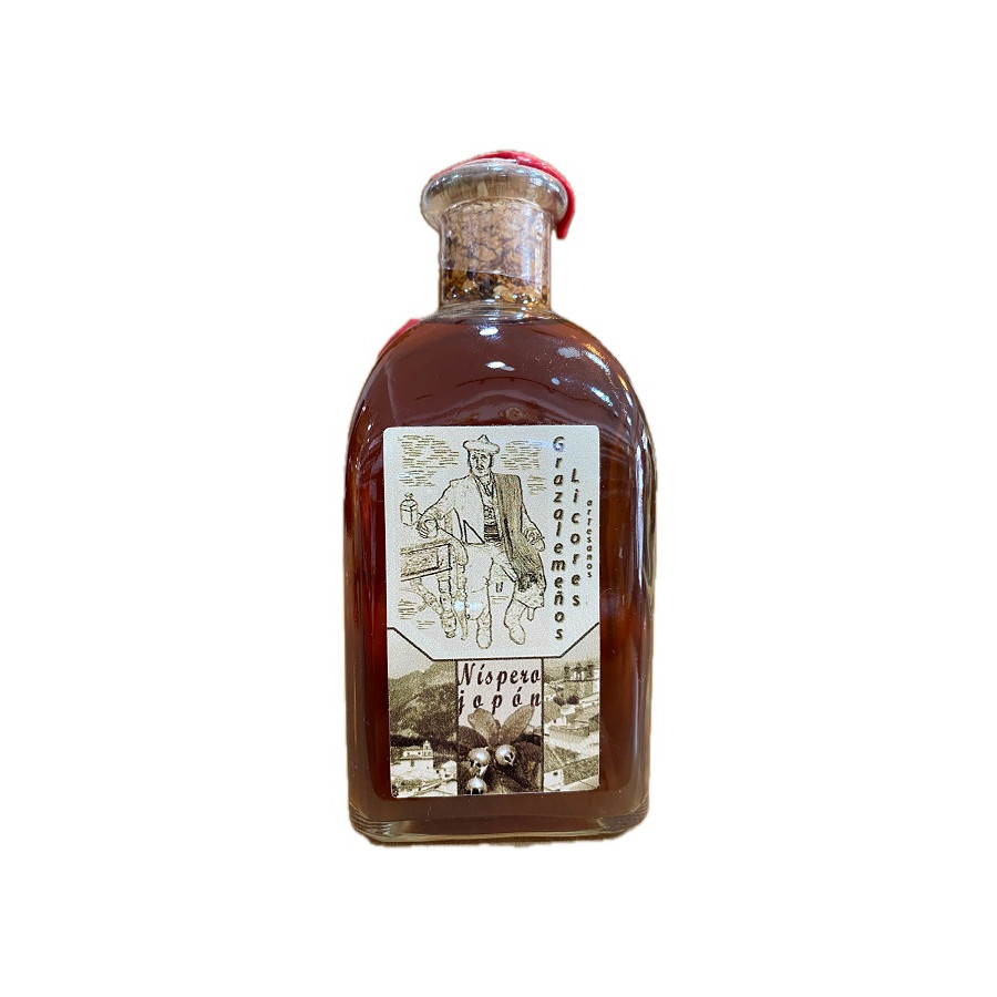 LICOR ARTESANO DE NÍSPERO JOPÓN 250ML – DESTILADO TRADICIONAL DE GRAZA