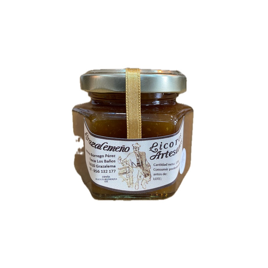 MERMELADA ARTESANA DE NARANJA AMARGA CON HIERBABUENA 120G – SABOR ÚNIC