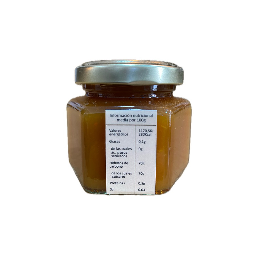 MERMELADA ARTESANA DE CALABAZA Y MANZANA 120G – ELABORACIÓN TRADICIONA