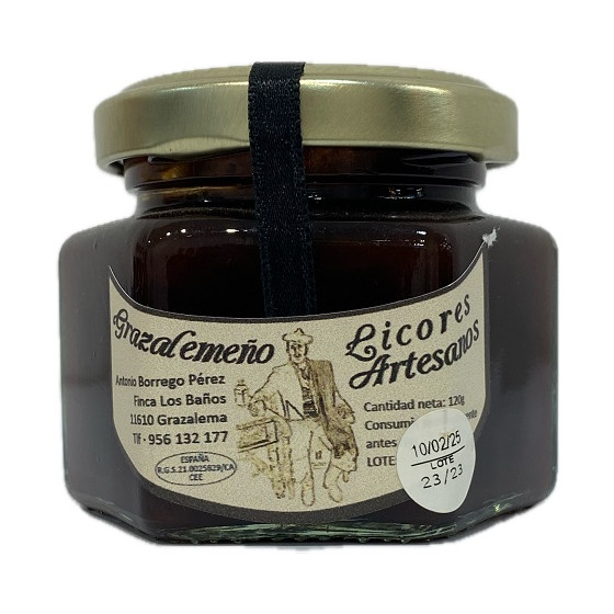 MERMELADA DE CIRUELA 120gr  GRAZALEMEÑO