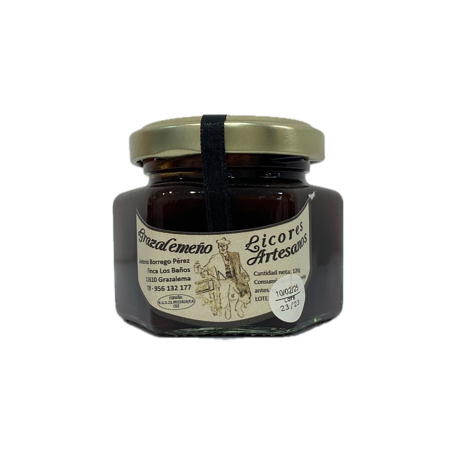 MERMELADA DE CIRUELA 120gr  GRAZALEMEÑO