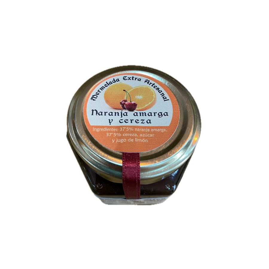 MERMELADA ARTESANA DE NARANJA AMARGA Y CEREZA 120G – FUSIÓN DE SABORES