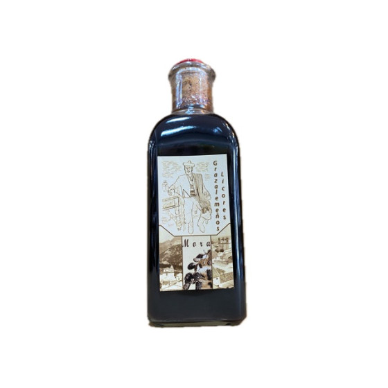 LICOR DE MORA 500 ml. GRAZALEMEÑOS LICORES ARTESANOS