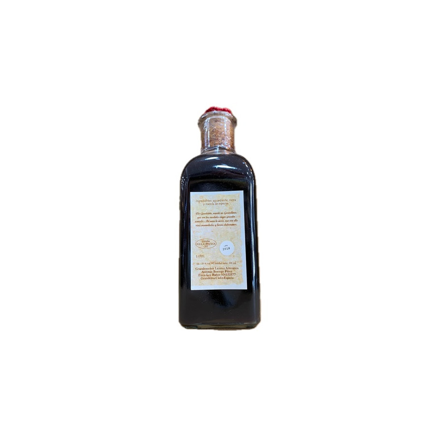 LICOR DE MORA 500 ml. GRAZALEMEÑOS LICORES ARTESANOS