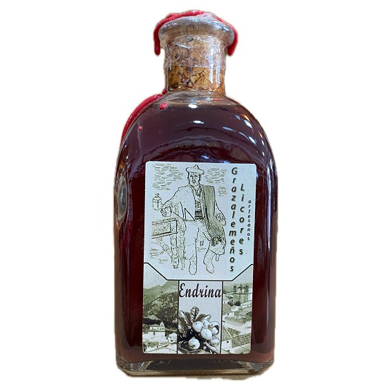LICOR ARTESANO DE ENDRINA 250ML – DESTILADO TRADICIONAL DE GRAZALEMA (