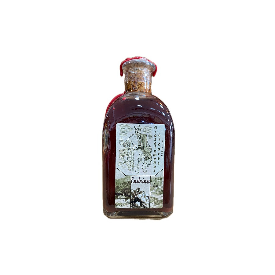 LICOR ARTESANO DE ENDRINA 250ML – DESTILADO TRADICIONAL DE GRAZALEMA (