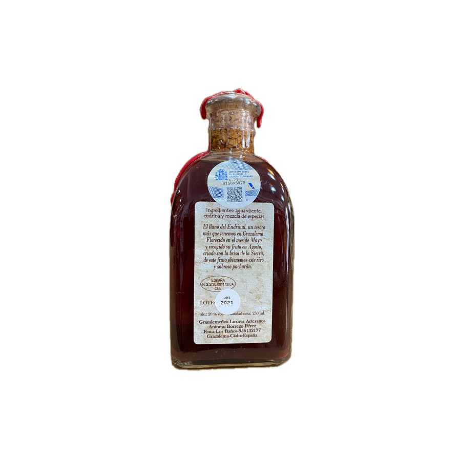 LICOR ARTESANO DE ENDRINA 250ML – DESTILADO TRADICIONAL DE GRAZALEMA (