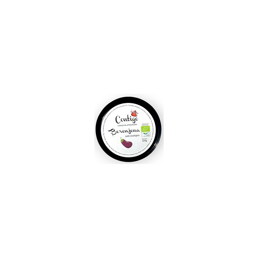 BERENJENA PATÉ ECOLÓGICO 225 GR CONTIGO CONSERVAS ARTESANALES