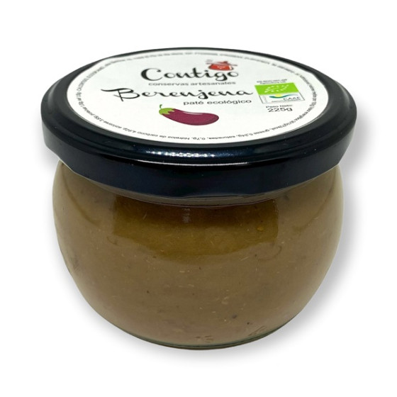 BERENJENA PATÉ ECOLÓGICO 225 GR CONTIGO CONSERVAS ARTESANALES
