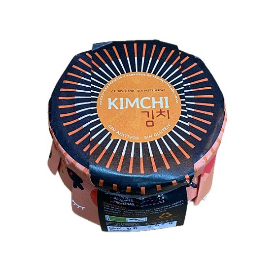 KIMCHI ECOLÓGICO VEJER 280 G a VEGETALES FERMENTADOS CRUDIVEGANO, SIN 