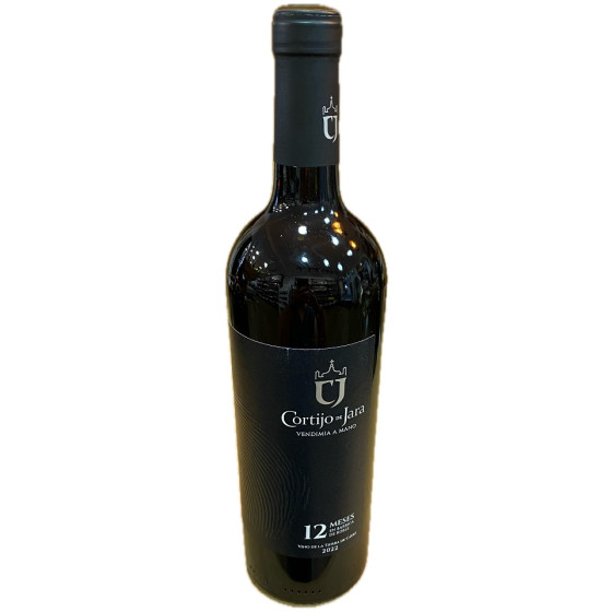 VINO TINTO CORTIJO DE JARA CRIANZA 12 MESES EN BARRICA DE ROBLE 75 CL