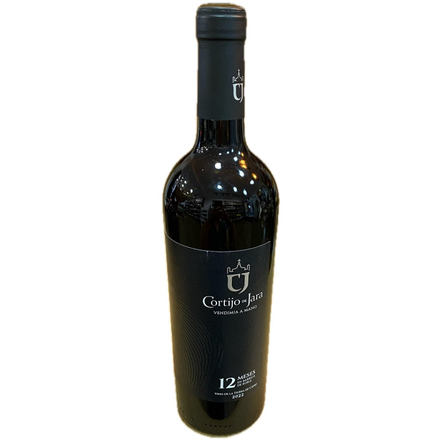 VINO TINTO CORTIJO DE JARA CRIANZA 12 MESES EN BARRICA DE ROBLE 75 CL